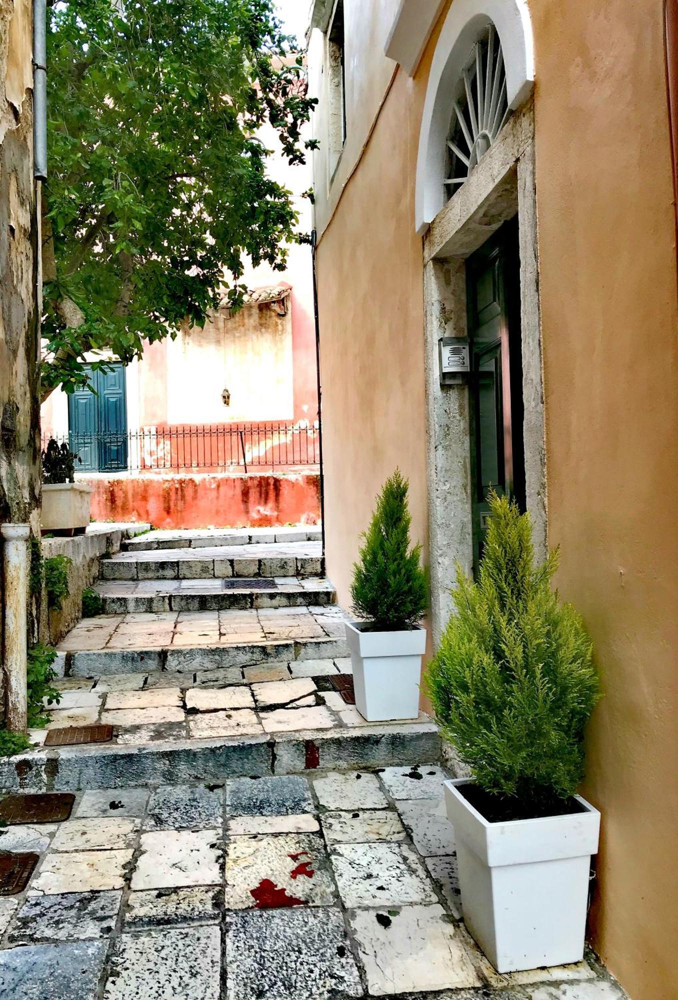 Venetian Well Cozy Apartment Corfu Old Town Buitenkant foto